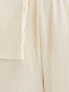 Vero Moda textured jersey trouser co-ord in cream