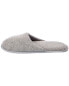 Portolano Cashmere Slipper Men's Grey S