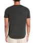 Barefoot Dreams Malibu Collection Triblend Pigment Washed T-Shirt Men's Black L