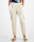 Petite Cargo Jogger Pants, Created for Macy's