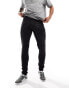 DTT stretch super skinny jeans in washed black