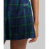 SUPERDRY Vintage Check Pleat Mini Skirt