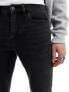 Armani Exchange J14skinny fit jeans in washed black