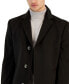 Men's Regular-Fit Camber Wool-Blend Overcoat