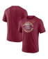 Men's Heathered Burgundy Washington Commanders Sporting Chance T-shirt