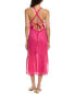 Equipment Bellamy Linen Midi Dress Women's Pink 2