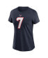 Women's C.J. Stroud Navy Houston Texans Player Name Number T-Shirt