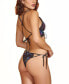 Women’s 2 PC Lingerie Set with Printed Butterfly's and Functional Ties