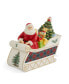 Christmas Tree Santa Sleigh Cookie Jar