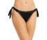 Platinum inspired by Solange 285582 Trim Side Tie Bikini Bottom, Size Small