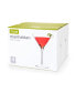 Manhattan Martini Glass, Set of 4, 12 Oz