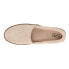 TOMS Valencia Suede Plaform Espadrille Womens Beige Flats Casual 10021433T-101