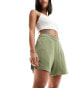 ASOS DESIGN flippy short in khaki