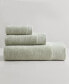 Entwine Solid Cotton Terry 3-Piece Towel Set