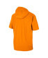 Men's Tennessee Orange Tennessee Volunteers Coaches Half-Zip Short Sleeve Jacket