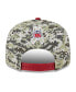 Men's Camo, Cardinal Arizona Cardinals 2023 Salute To Service 9FIFTY Snapback Hat