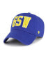 Men's Royal Golden State Warriors Hand Off Clean Up Adjustable Hat