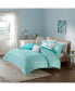 Raina Metallic Printed Comforter Set