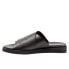 Softwalk Kara S2209-001 Womens Black Leather Slip On Slides Sandals Shoes