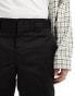 Dickies 873 slim straight fit work chino trousers in black