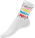 Crew Socken "Amour", weiß & bunt, Gr. 39-42, 1 St