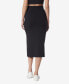 Women's Vented Midi Skirt