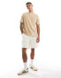 Polo Ralph Lauren icon logo cord knit polo classic oversized fit in tan