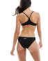 Nike Swimming Essential racerback bikini set in black