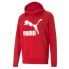 Puma Classics Logo Pullover Hoodie Mens Red 67084611