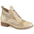 Potocki W WOL205 gold openwork ankle boots