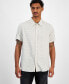 Men's Leo Dobby Short Sleeve Button Front Shirt