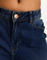 Noisy May balloon style jeans in dark blue