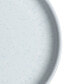 White Speckle Stoneware Coupe Medium Plates, Set of 4