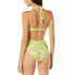 Michael Kors LIME Printed O-Ring Cutout One-Piece Swimsuit size 14 306496