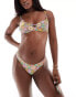 Roxy All about sol underwire bikini top in floral print