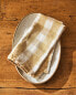 Check cotton napkins (pack of 2)