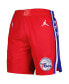 Jordan Brand Men's Red Philadelphia 76ers 2022/2023 Statement Edition Swingman Performance Shorts