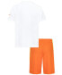 Little Boys Hazy Rays Graphic T-Shirt & Mesh Shorts, 2 Piece Set