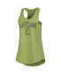 Women's Olive Cleveland Guardians Armed Forces Day Tank Top