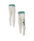 Men's Cream Boston Celtics Retro Classic Fleece Sweatpants