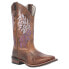 Laredo Thalia Embroidered Square Toe Cowboy Womens Size 10 M Casual Boots 5966-