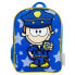 ME HUMANITY Blue Interchangeable Professions backpack