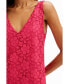 Women's Floral lace mini dress