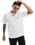 Pretty Green Hi Fi back print relaxed fit t-shirt in white