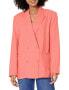 Steve Madden Apparel Women's Baldwin Blazer Porcelain Rose Size X-Small