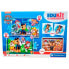 CLEMENTONI Paw Patrol Edukit 4 Games In 1 Memo + Puzzle + Dominoes + Cubes