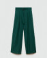 Women's Belted Lyocell Pants