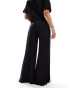 ASOS DESIGN Maternity jersey palazzo beach trouser in black