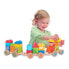 MOLTO Wooden Train 23 Pieces 38x9.50x7.50 cm Construction Game