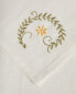 Embroidered linen napkins (pack of 2)